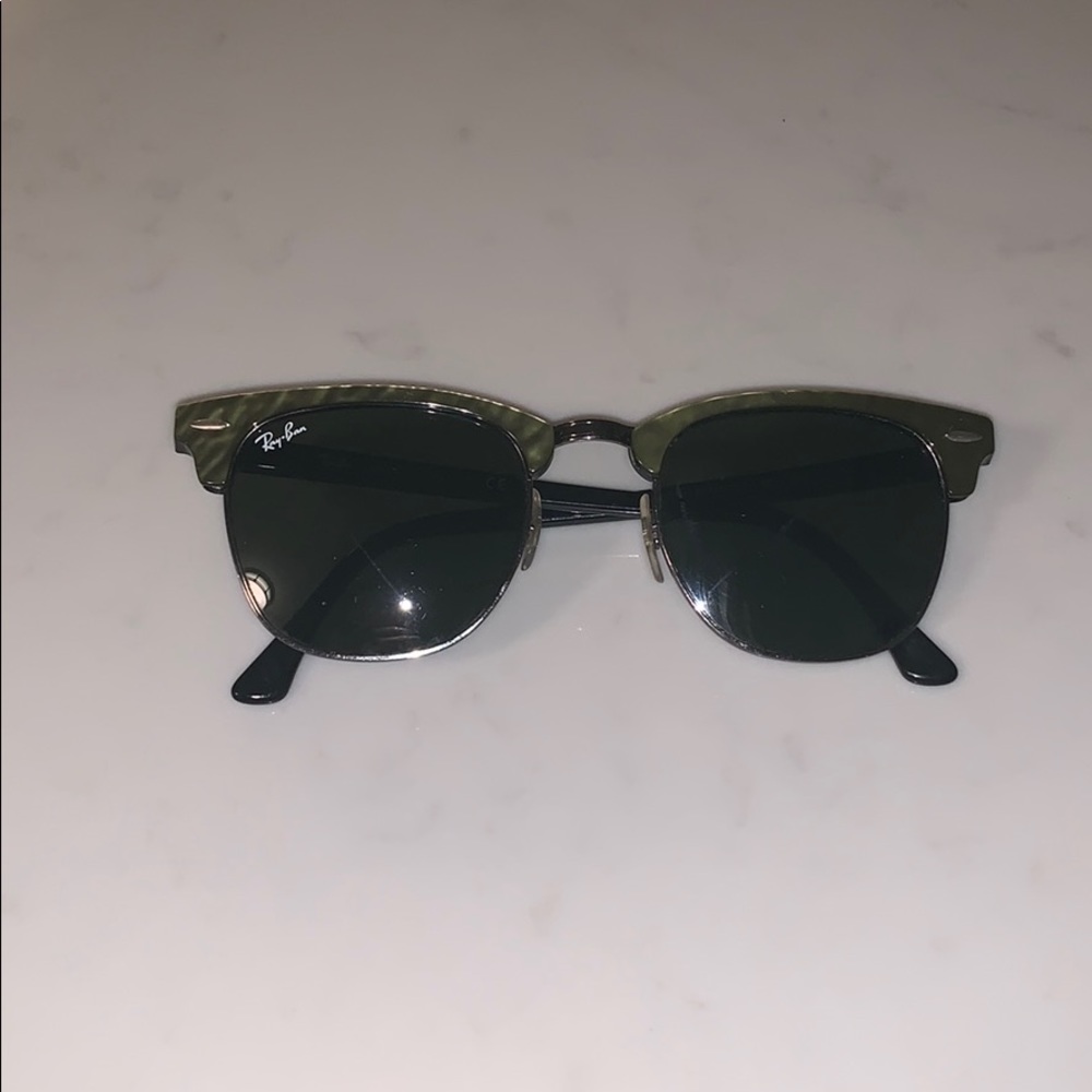 Ray Ban club masters with custom color frames